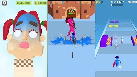 Sandwich Runner Walkthrough vs join and Clash All Gameplay Android and IOS level Max 687 #gaming