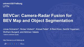 BEVCar: Camera-Radar Fusion for BEV Map and Object Segmentation