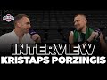 Entretien exclusif avec kristaps porziis avec les nba finals 