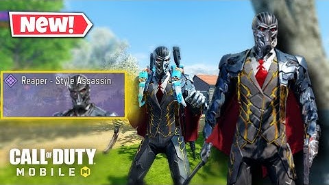 *NEW* Reaper Style Assassin Gameplay in COD Mobile Season 4 2023 | Veiled Uprising Battle Pass