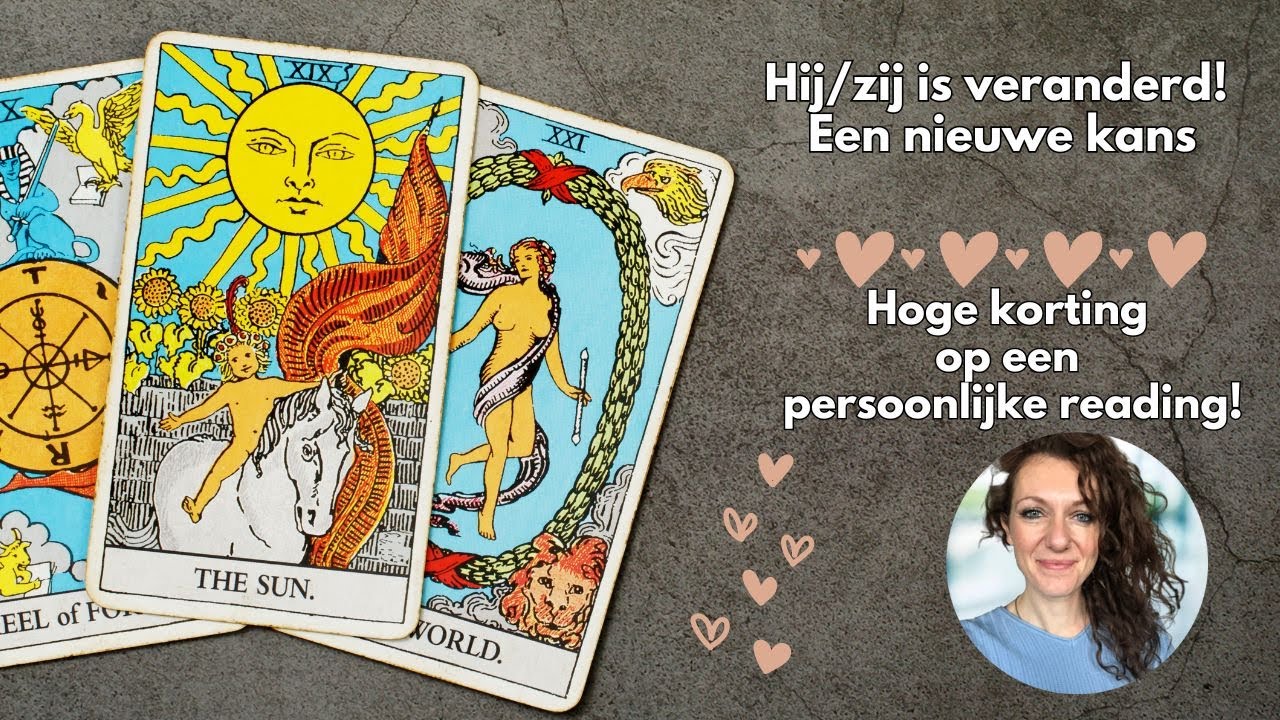 Hij/zij is veranderd! Een nieuwe kans - Mei 2024 - Tarot Reading