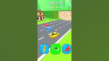 Shape-shifting Funny Race Gameplay | How do you play shape shifting? Level 1776 #shorts #gameplay
