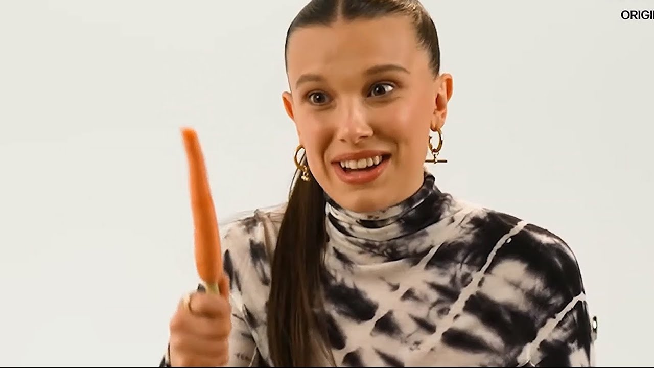 Millie Bobby Brown Eating Carrots Wallace And Gromit Edit YouTube Millie Bobby Brown Eating Carrots Wallace And Gromit Edit YouTube