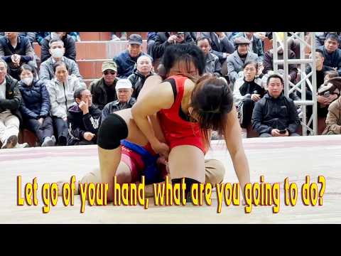 Let go of your hand, what are you going to do? | Women's Wrestling