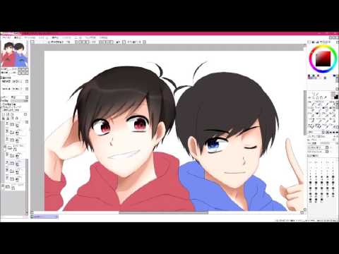 おそ松さん 自分絵で長兄松 描いてみた Youtube