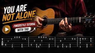 You Are Not Alone - Michael Jackson || Fingerstyle Tutorial + TAB
