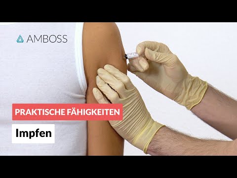 Impfen – Praktische Fähigkeiten: Impftechnik – AMBOSS-Video