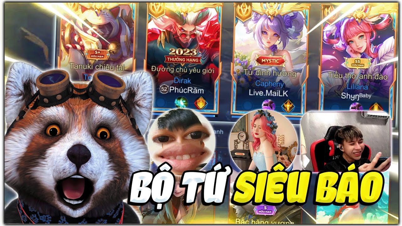 BỘ TỨ BÁO THỦ QUẨY NÁT RANK CÙNG SHYN, MAILK VÀ PHÚC RĂM ! - YouTube