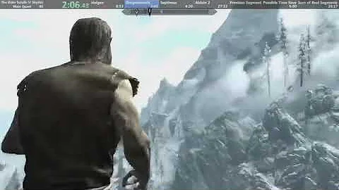 (Glitch) Глитч с лошадью Skyrim