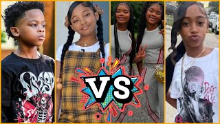 TrueBlue Twins (Megan and Morgan Boyd) VS Lil RT VS Jayah (OfficalTsquad) VS Aziyah Zaliyah 