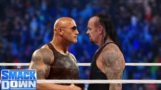 WWE Full Match - The Rock Vs. Undertaker : SmackDown Live Full Match