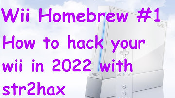 Wii Homebrew #1 - How to Hack your Wii in 2024 with Str2hax