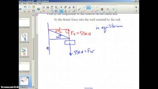 Concurrent Forces - practice problems part 2