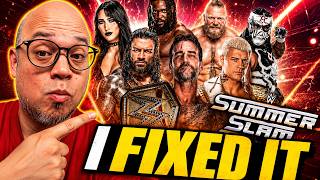 Booking SummerSlam Better Than WWE
I FIXED SUMMERSLAM 2026! WWEs card had potential, but I think it could have been so much better. In this video, I completely rebook SummerSlam from top to bottom, changing matches, adding better storylines, and giving every superstar a purpose.
From Roman Reigns and CM Punk to Cody Rhodes, Brock Lesnar, Rhea Ripley, and more, this is how I wouldve booked WWEs biggest party of the summer. Some matches stay, others are replaced, and a few shocking twists make the show feel like a true premium live event.
Do you agree with my booking, or would you have done something differently? Let me know your dream SummerSlam card in the comments, and dont forget to like, subscribe, and turn on notifications for more WWE booking, fantasy booking, and wrestling discussions!
#WWE #SummerSlam #romanreigns #cmpunk #hhh
For business related inquiries contact me at:
wrestlechop@outlook.com Booking SummerSlam Better Than WWE