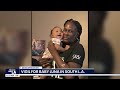 Vigil held for baby found in South LA dumpster