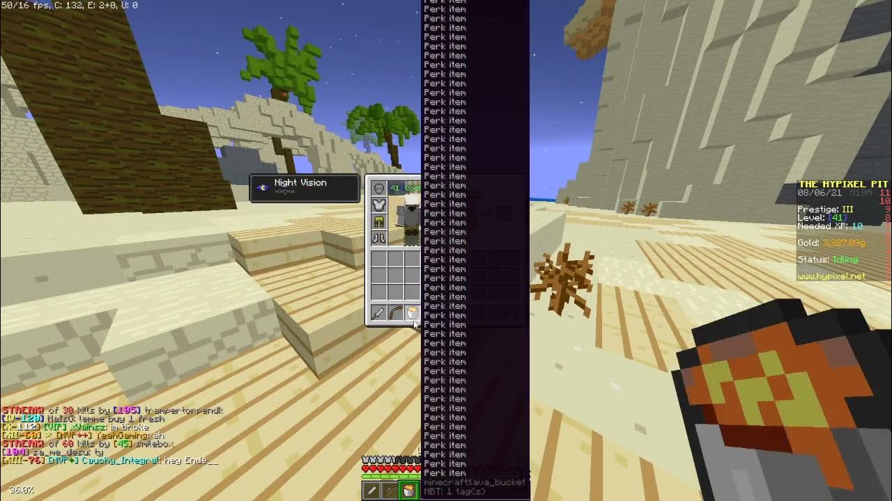 Hypixel The Pit How to do the Lava crash exploit YouTube