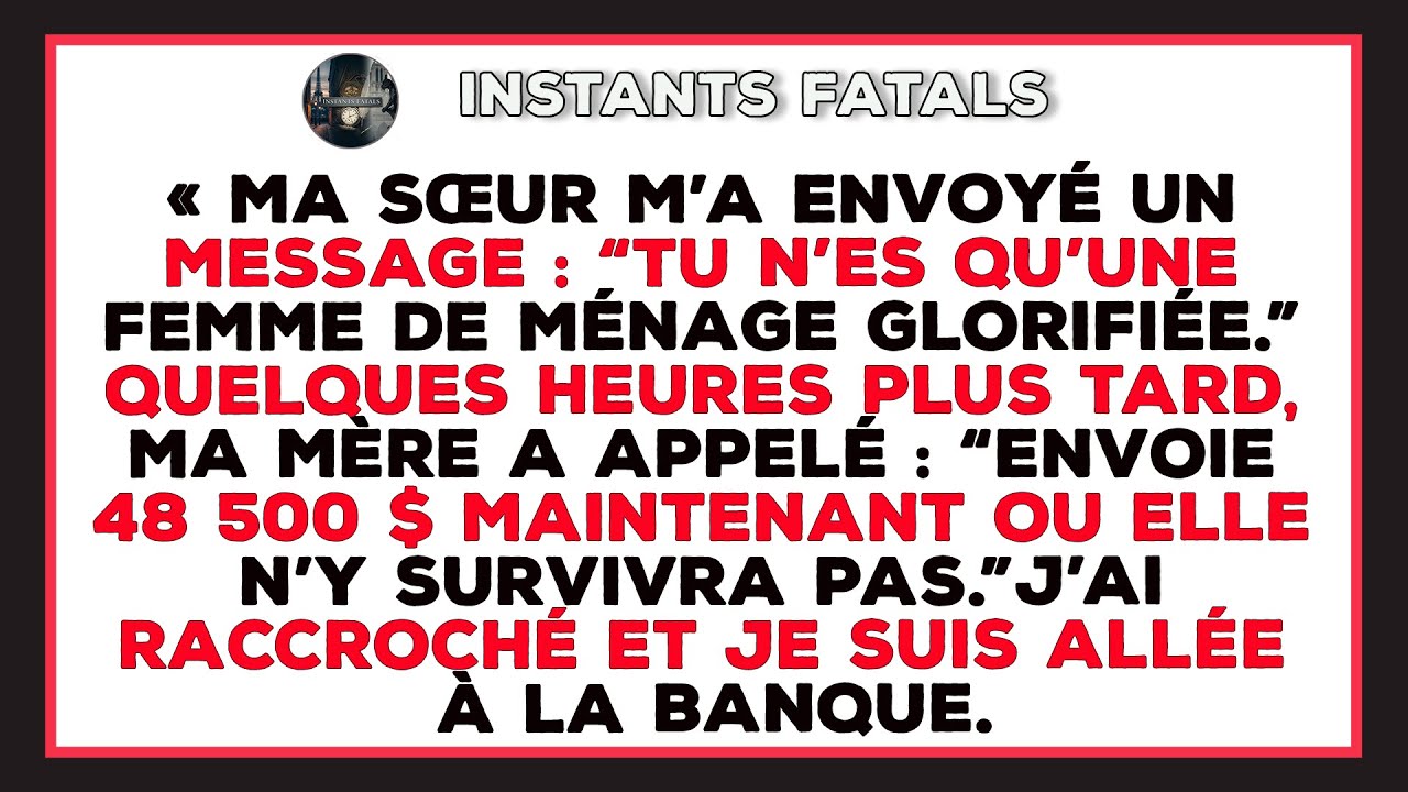 Humiliée, Je Découvre Que Ma Mère A Simulé L’opération De Ma Sœur Pour 48 500 $, Et Je Réagis.