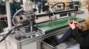 Open end cutting zipper machine with labor hand QLQ-ZCM #Zipper_Manufacturer