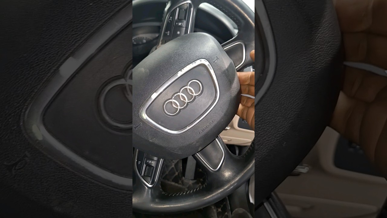 Audi Q3 Steering Airbag Remove 