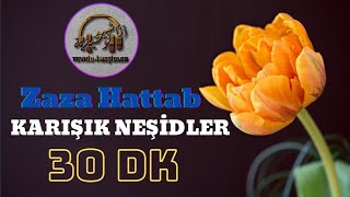 Zaza Hattab || Karışık Türkçe Neşidler (30 Dk) En Çok Aranan Neşidler || Müziksiz Ezgiler