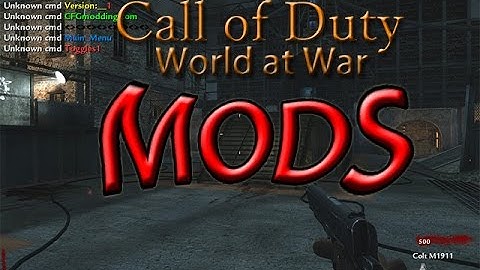 World at War Modding Zombie Lobbies
