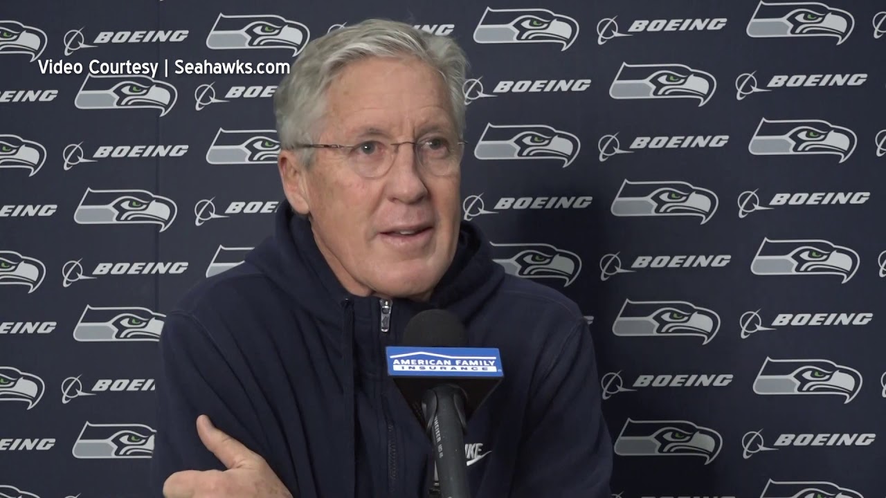 Pete Carroll on Defensive Shift 2020-12-29