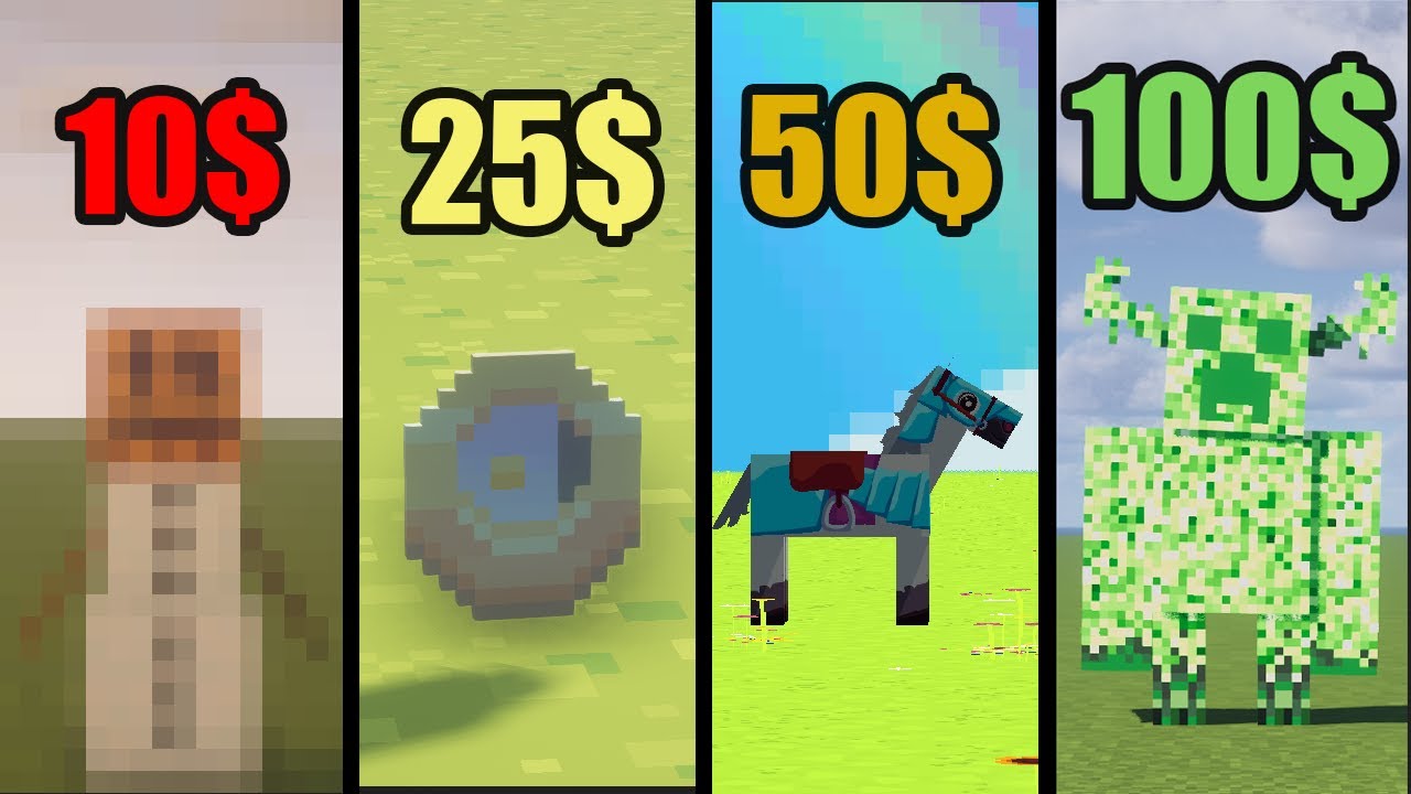 Minecraft For 10 Vs 25 Vs 50 Vs 100 Compilation YouTube minecraft-for-10-vs-25-vs-50-vs-100-compilation-youtube