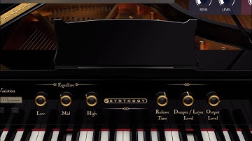 Korg Module Pro Ivory AmD Dynamic Piano Demo