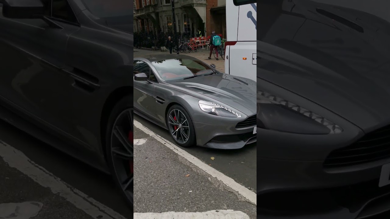 Drive By Astin Martin Vanquish in Silver 