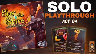 Slay the Spire: The Board Game | Solo Playthrough - Act 3 | The Silent
