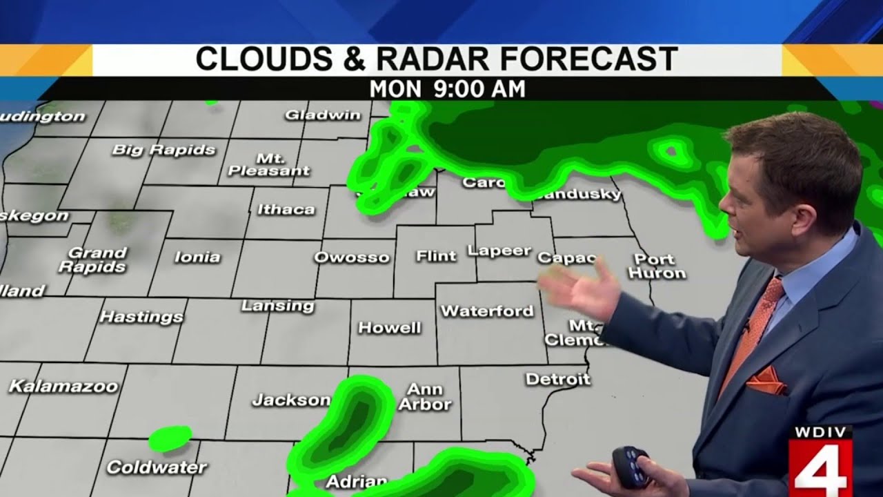 Metro Detroit weather forecast for May 13, 2019 -- morning update - YouTube