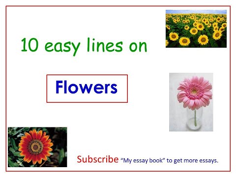 Video: How To Write On Flowers