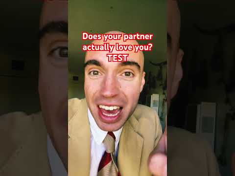 Does your partner actually love you? TEST