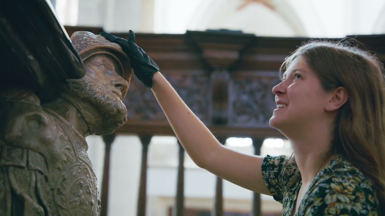 Multizintuiglijke rondleiding voor blinde en slechtziende bezoekers aan de Grote Kerk Breda