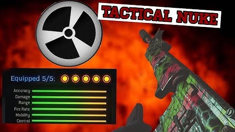 MODERN WARFARE TACTICAL NUKE WITH CRAZY M4A1 CLASS SETUP