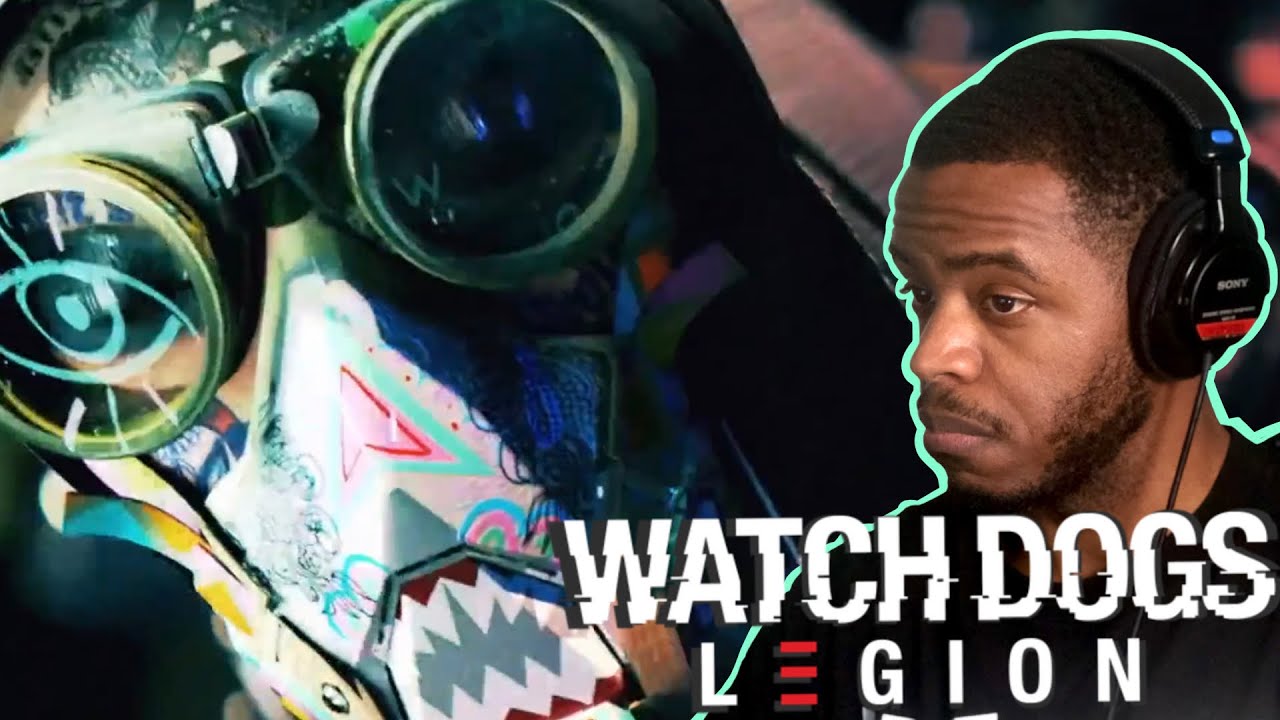 (Into The Spider-Verse Vibes) Watch Dogs: Legion Cinematic Trailer - Reaction!