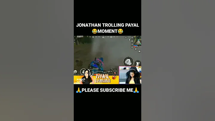 🥴 @JONATHANGAMINGYT and @PAYALGAMING FUNNY MOMENT 😂 #jonathangaming #payalgaming #bgmi #shorts