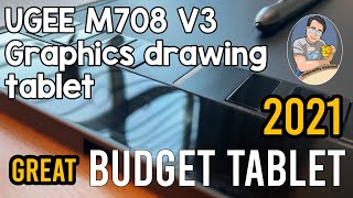 UGEE M708 V3 Graphics drawing tablet