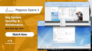 Pegasus Opera 3: Key System Security And Maintenance