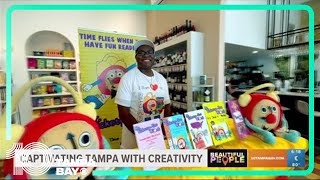 Meet a young author who has been writing, illustrating his own children's books