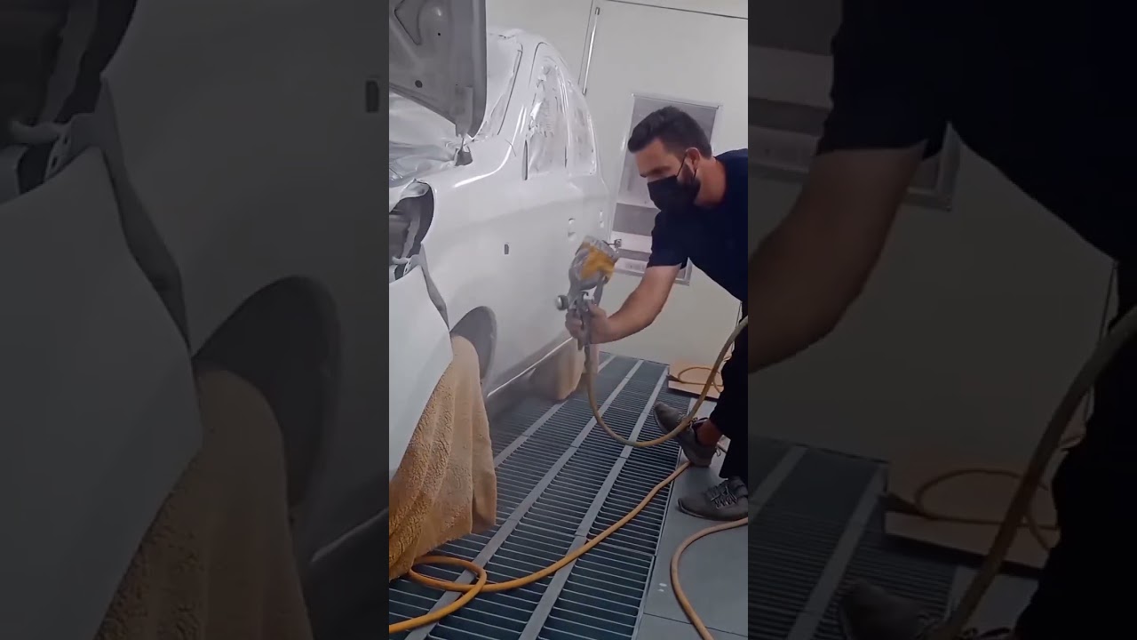 DENT PAINT ON BUMPHER TO BUMPHER CAR DAMAGED 099 // ALTO FULL PAINTING 