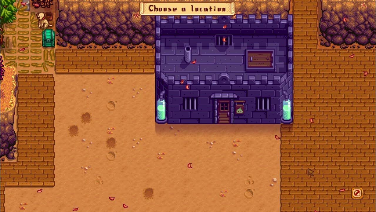 Stardew Valley How to move your Buildings around your farm when you