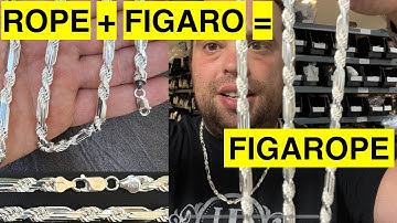What Happens If You Combine 925 Silver Rope Chain & Figaro Chain? A FIGAROPE - Exclusive Harlembling