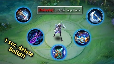Karrie BLUE BUILD for DAMAGE HACK?! ( UNBELIEVABLE DAMAGE) | Karrie Best Build 2022