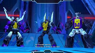 lets play Transformers Devastation part 5 the boss fight against insect con