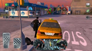 Taxi Sim 2020 Gameplay driving Miami and Rome screenshot 5