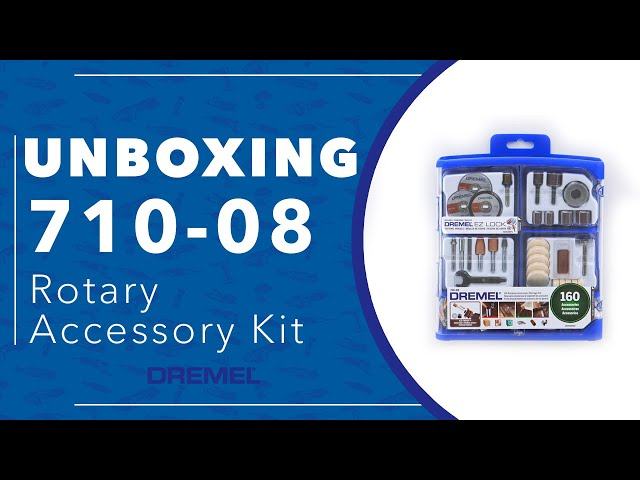 UNBOXING: Dremel 710-08 Rotary Accessory Kit 