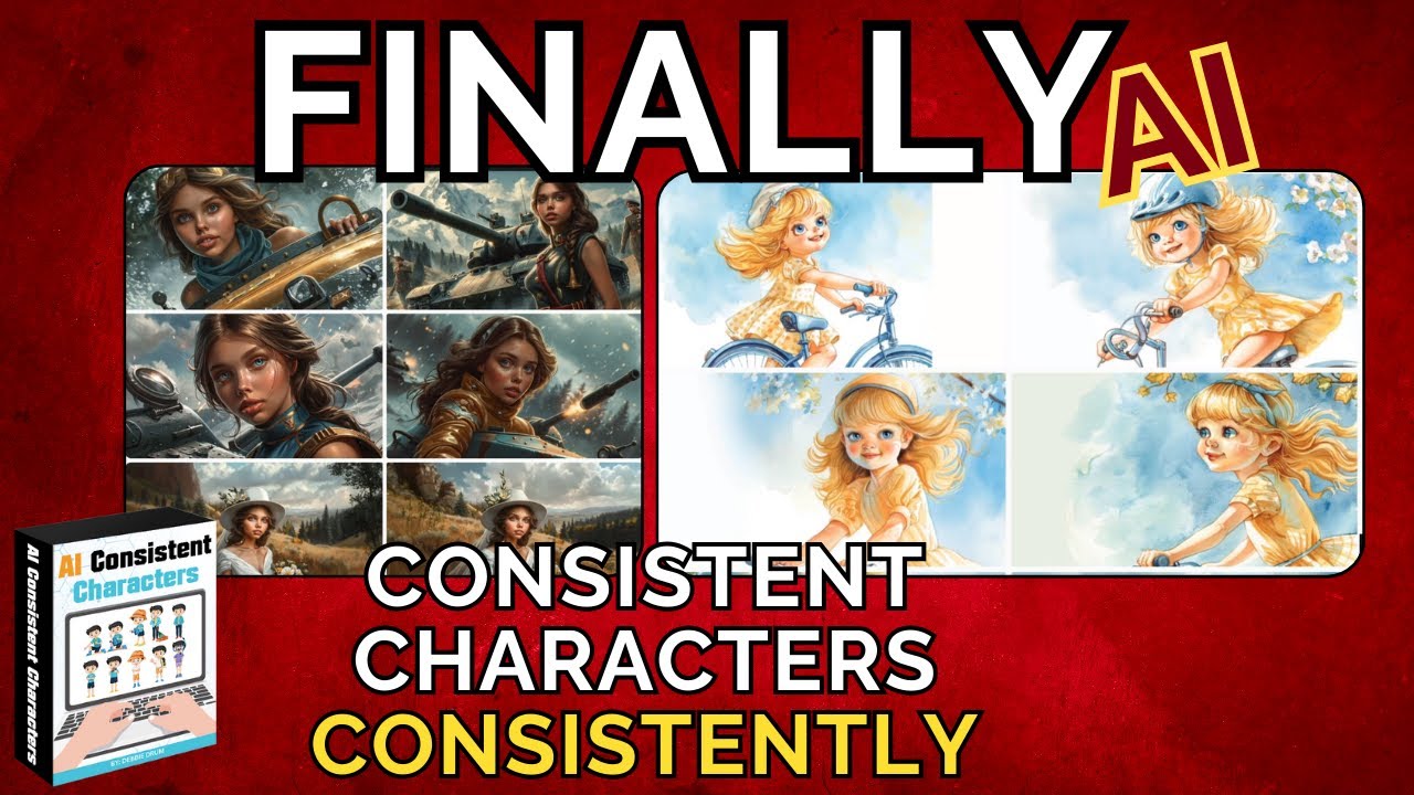Midjourney 6 How To Make Consistent Characters 🔥🤑👀 - YouTube
