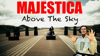 FIRST TIME HEARING MAJESTICA - ABOVE THE SKY - OFFICIAL VIDEO | UK SONG WRITER KEV REACTS #WOW #VLOG