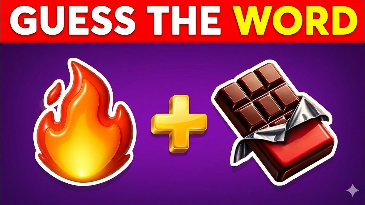 Guess the WORD by Emoji? 🤔❓✅ Emoji Quiz Challenge 2026 | Panda Quiz 